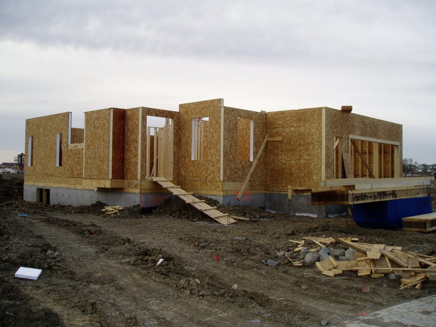 structural insulated wall panels (SIP)